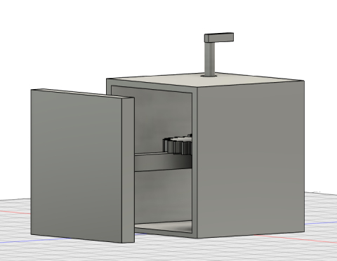 The 3d Model Assembled